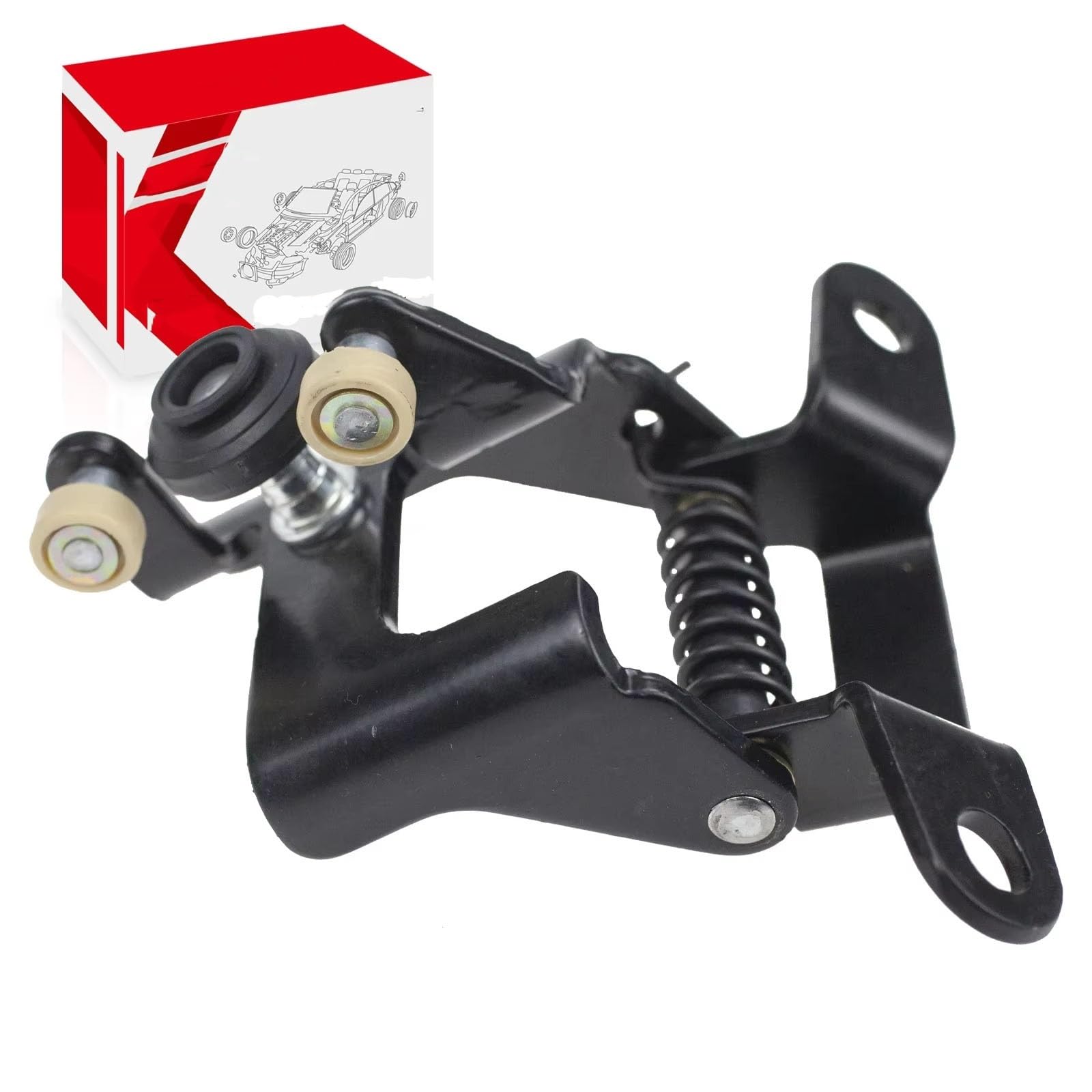 RAQXOLPB Gleitrolle Auto Schiebetürrolle Kompatibel Mit Toyota Für Hiace Für Pendler 2005–2019. Schiebetür-Mittelrollen-Baugruppe Links Rechts. Schiebetürrolle(LHD Right Roller) von RAQXOLPB