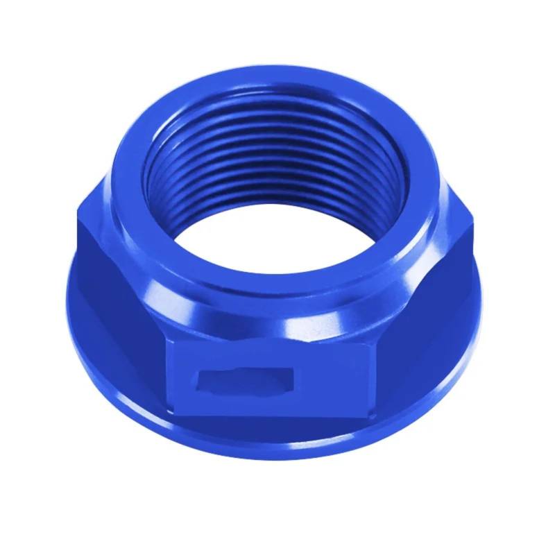 RAQXOLPB Kompatibel Mit X-Adv750 2017 2018 2019 2020 2021 2022 2023 2024 Motorrad-Hinterrad-Achsmutter-Schraubenbolzen-Zubehör Motorräder Bolzen Clip(X-ADV Blue) von RAQXOLPB