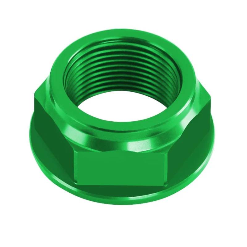 RAQXOLPB Kompatibel Mit X-Adv750 2017 2018 2019 2020 2021 2022 2023 2024 Motorrad-Hinterrad-Achsmutter-Schraubenbolzen-Zubehör Motorräder Bolzen Clip(XADV750 Green) von RAQXOLPB