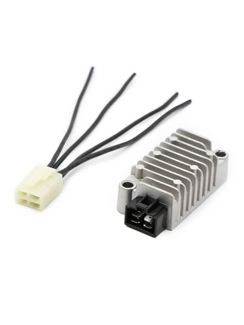 RAQXOLPB Motorrad Spannungsregler Kompatibel Mit Für KL250 Für Super Für Sherpa G4-G9F 1997 1998 1999 2010 21066-1108 Motorrad Spannungsreglergleichrichter(Regulator with Plug) von RAQXOLPB