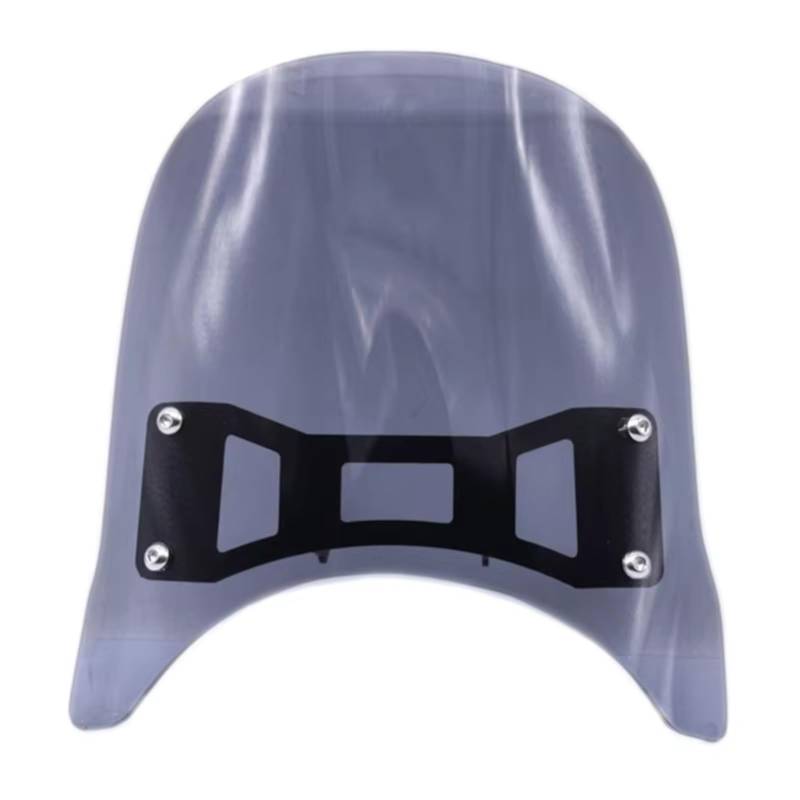 RAQXOLPB Scheinwerfer Windabweiser Kompatibel Mit CB650R 2018 2019 2020 Motorrad-Windschutzscheiben-Windschutzscheibenverlängerung Spoiler Windabweiser Zubehör(Smoke for Grey) von RAQXOLPB