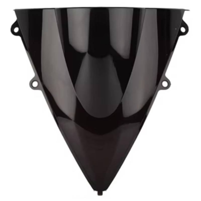 RAQXOLPB Scheinwerfer Windabweiser Kompatibel Mit CBR1000RR 2012 2013 2014 2015 2016 Double Bubble Windschutzscheibe Motorrad Windschutzscheibe Zubehör Verkleidungsdeflektor(Black) von RAQXOLPB
