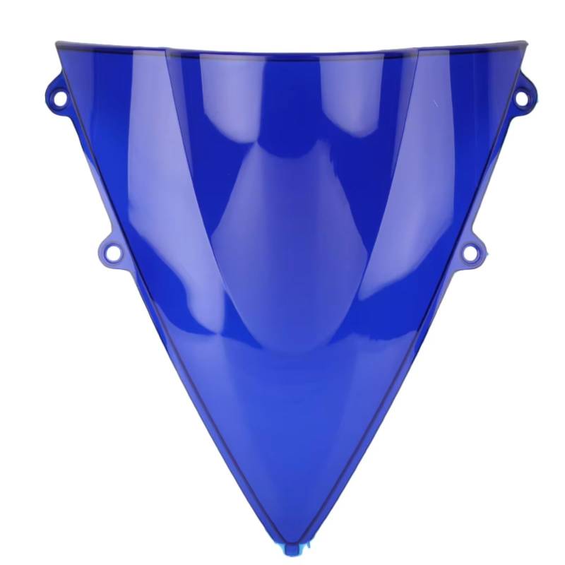 RAQXOLPB Scheinwerfer Windabweiser Kompatibel Mit CBR1000RR Für CBR 1000RR 2012 2013 2014 2015 2016 Motorrad-Windschutzscheibe Windschutzscheibe Double Bubble Zubehör(Blue) von RAQXOLPB