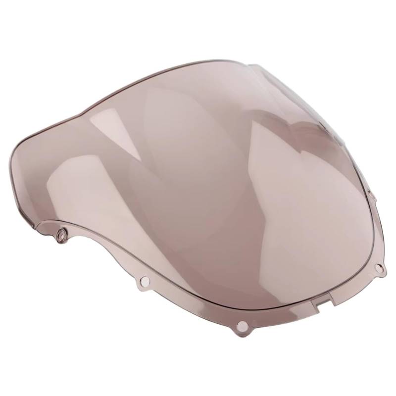 RAQXOLPB Scheinwerfer Windabweiser Kompatibel Mit CBR600 Für F4 1999 2000 Motorrad-Windschutzscheibe Windschutzscheibe Winddicht Double Bubble Zubehör(Tan) von RAQXOLPB