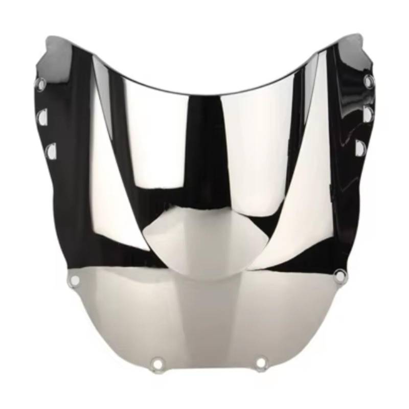 RAQXOLPB Scheinwerfer Windabweiser Kompatibel Mit CBR900RR CBR919 1998 1999 Motorrad Double Bubble Windschutzscheibe Windschutzscheibe Zubehör Verkleidungsdeflektor(Silver) von RAQXOLPB
