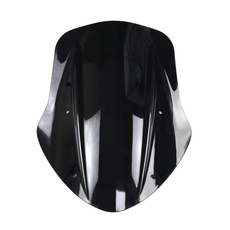 RAQXOLPB Scheinwerfer Windabweiser Kompatibel Mit Ducati Für Diavel 2014 2015 2016 2017 2018 Motorrad-Windschutzscheiben-Windschutzscheibenabdeckung Windabweiser Mit Montagehalterung(Black) von RAQXOLPB