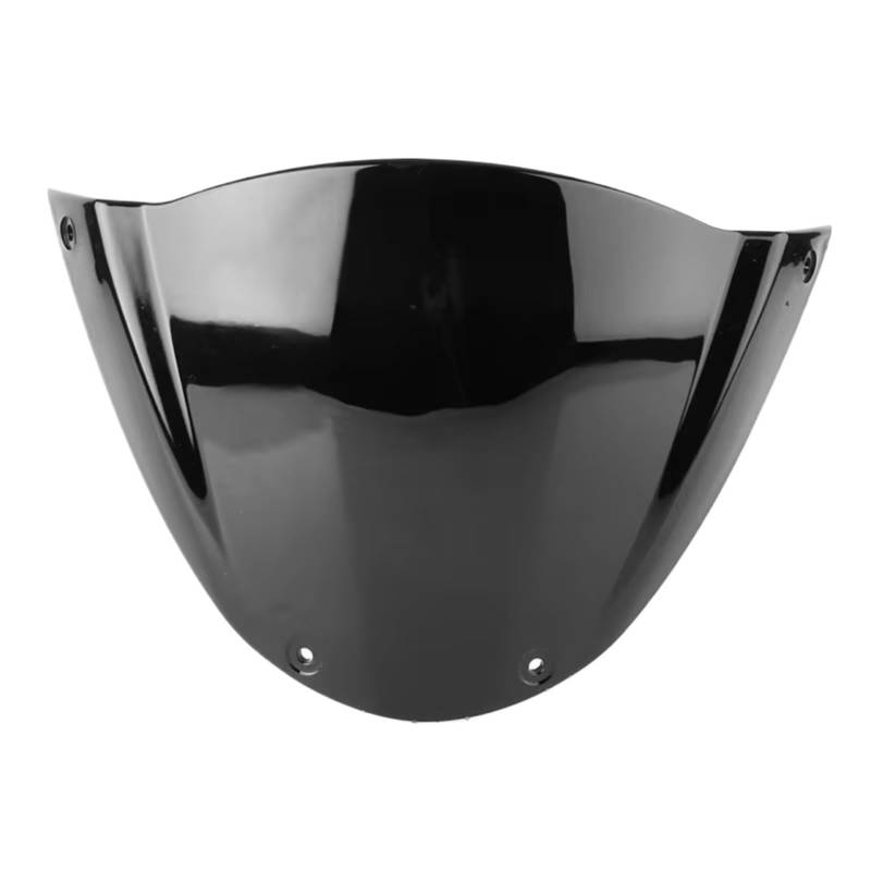 RAQXOLPB Scheinwerfer Windabweiser Kompatibel Mit Ducati Für Monster 796 696 1100 1100S M1000 Motorrad-Bildschirm Double Bubble Windschutzscheibe Deflektorschutz Windschutzscheibe(Black) von RAQXOLPB