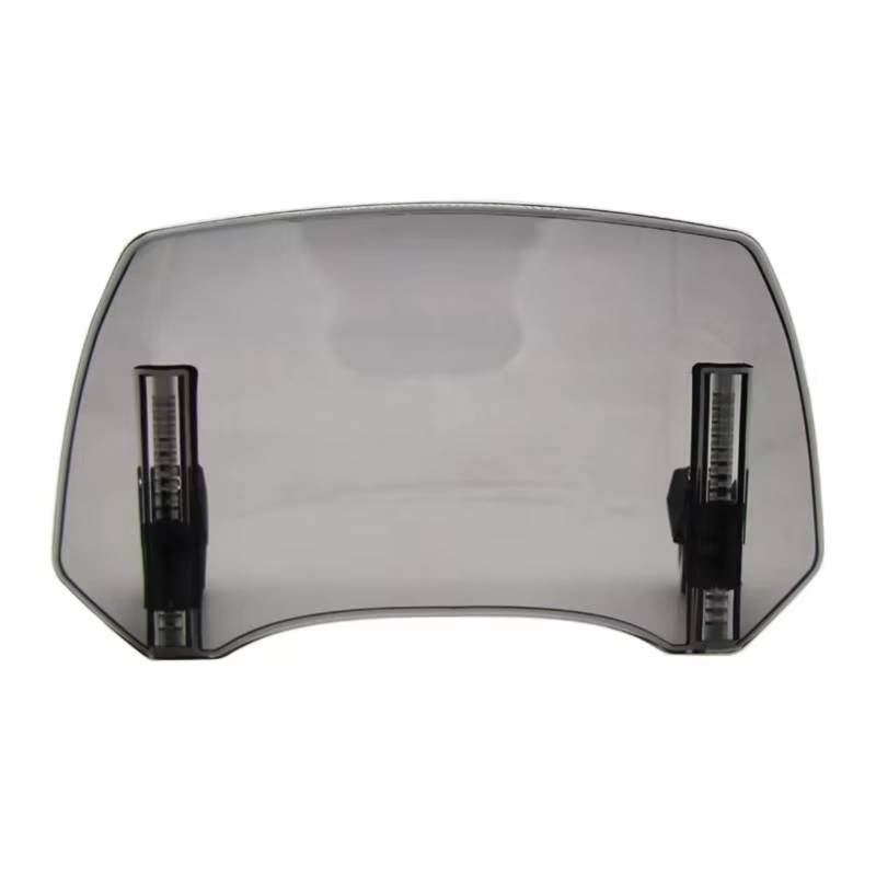 RAQXOLPB Scheinwerfer Windabweiser Kompatibel Mit Forza Z Faze Für PCX125 Für PCX150 Für PCX160 Motorrad-Windschutzscheibenverlängerung Einstellbarer Spoiler-Deflektor(Smoke) von RAQXOLPB