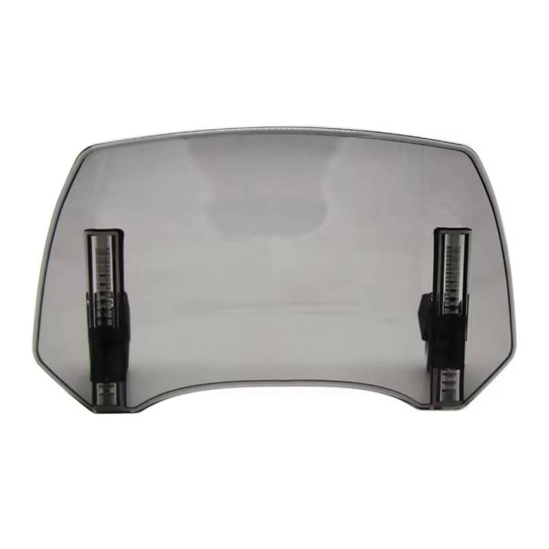 RAQXOLPB Scheinwerfer Windabweiser Kompatibel Mit Für F900R 900XR 650GS 700GS 800GS 650CS 800R Motorrad-Windschutzscheibenverlängerung Einstellbarer Spoiler-Deflektor(Smoke) von RAQXOLPB