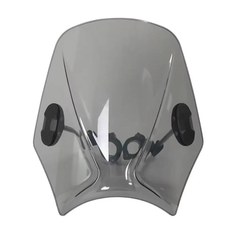 RAQXOLPB Scheinwerfer Windabweiser Kompatibel Mit Für R1200R 2006–2014 Für R18 2020–2022 Für S1000R 2014–2019 Motorrad-Windschutzscheibe Windschutzscheiben-Deflektoren Zubehör(Light Smoke) von RAQXOLPB