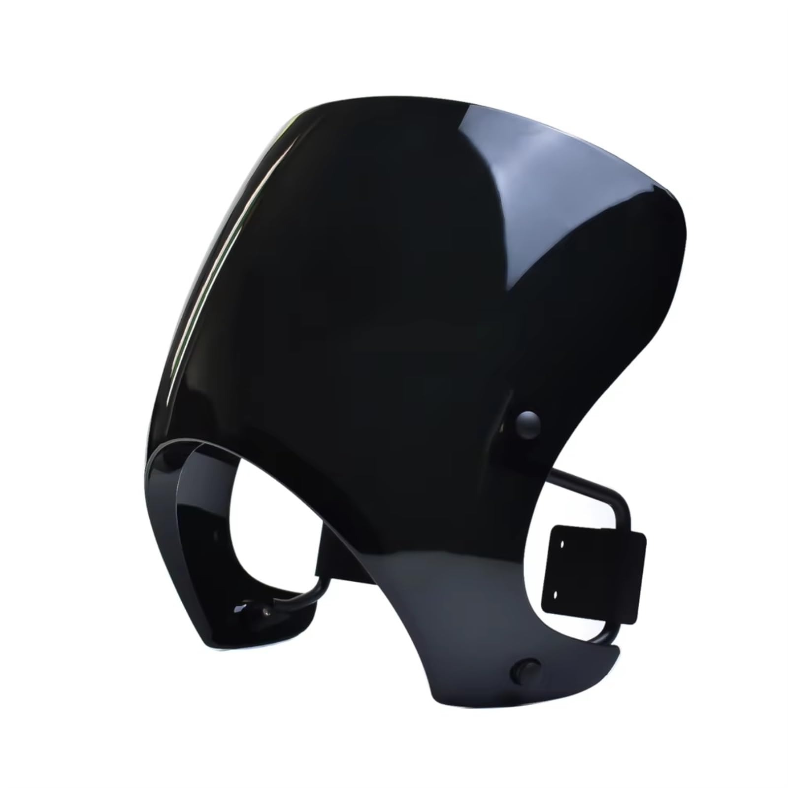 RAQXOLPB Scheinwerfer Windabweiser Kompatibel Mit Für Z900RS Für Cafe ABS SE 2018 2019 2020 2021 2022 2023 2024 Windschutzscheibe Motorrad-Windschutzscheibe Windschutzscheibe Luftabweiser(Smoke) von RAQXOLPB