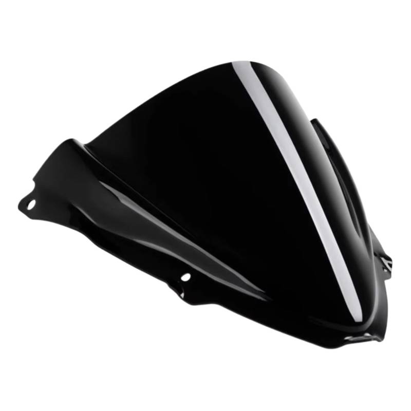 RAQXOLPB Scheinwerfer Windabweiser Kompatibel Mit Für ZX6R Für ZX636 2024 2025 Windschutzscheiben Motorrad-Windschutzscheiben-Spoiler-Bildschirm-Erhöhungs-Deflektorteile(Black) von RAQXOLPB