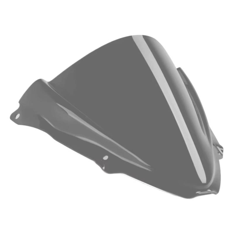RAQXOLPB Scheinwerfer Windabweiser Kompatibel Mit Für ZX6R Für ZX636 2024 2025 Windschutzscheiben Motorrad-Windschutzscheiben-Spoiler-Bildschirm-Erhöhungs-Deflektorteile(Gray) von RAQXOLPB