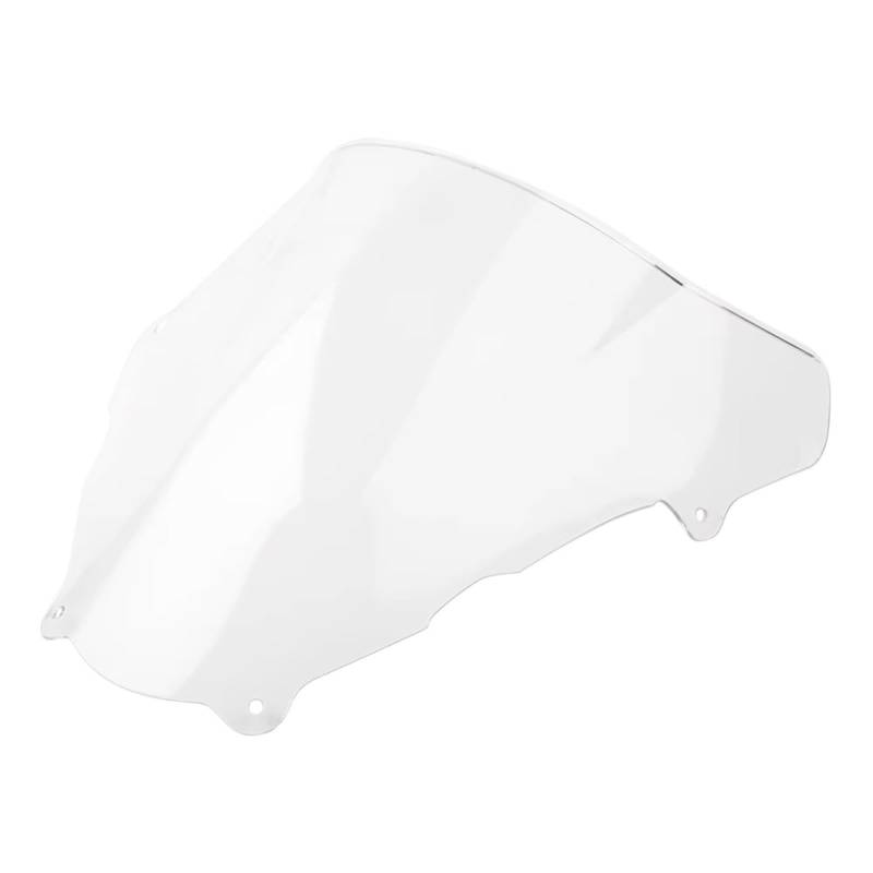 RAQXOLPB Scheinwerfer Windabweiser Kompatibel Mit Suzuki Für SV650 Für SV650S 1999 2000 2001 2002 Motorrad-Windschutzscheibe Windschutzscheibe Double Bubble Zubehör(Transparent) von RAQXOLPB