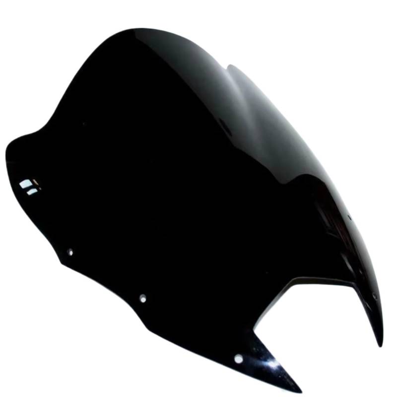 RAQXOLPB Scheinwerfer Windabweiser Kompatibel Mit Yamaha Für FZ8 S Für 800 2010 2011 2012 2013 2014 2015 2016 2017 Motorrad Double Bubble Windschutzscheibe Windabweiser von RAQXOLPB