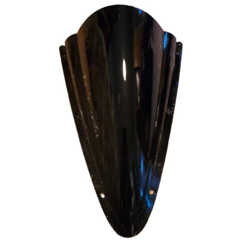 RAQXOLPB Scheinwerfer Windabweiser Kompatibel Mit Yamaha Für YZF-R125 2008 2009 2010 2011 2012 2013 2014 2015 2016 2017 2018 Motorrad-Windschutzscheibe Windschutz Windabweiser(Black) von RAQXOLPB