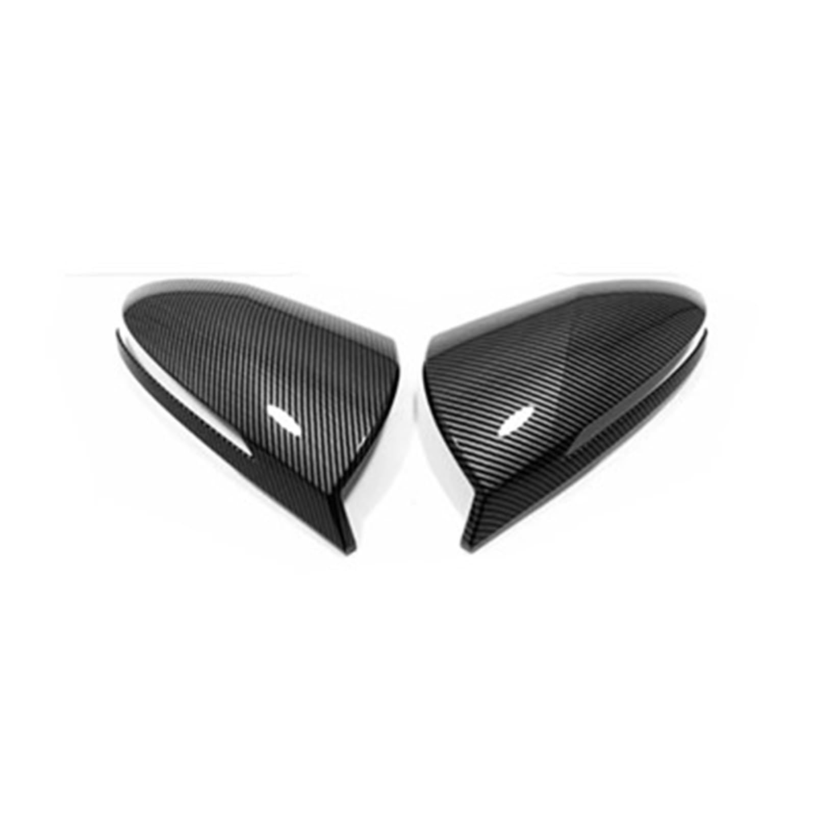 RAQXOLPB Seitenspiegel Regenschutz Kompatibel Mit Hyundai Für Tucson NX4 2021–2022 2023, Auto-Rückseitenspiegel-Abdeckkappe, Außentür-Rückansicht, Gehäuseverkleidung(Carbon Fiber) von RAQXOLPB