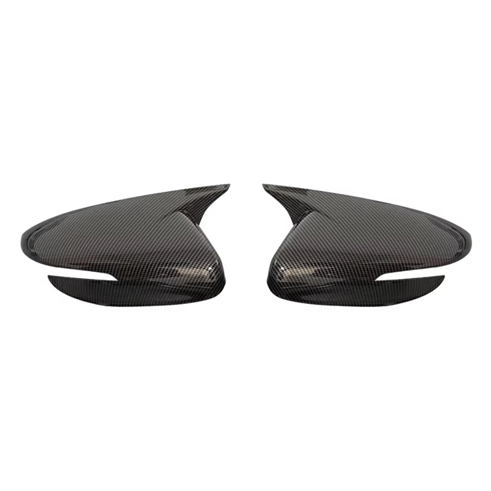 RAQXOLPB Seitenspiegel Regenschutz Kompatibel Mit K&ia Für K3 Für Cerato Für Forte 2014-2017 Tür Seite Rückspiegel Abdeckung Rückspiegel Abdeckung Shell Gehäuse Auto Zubehör(Carbon Fiber) von RAQXOLPB