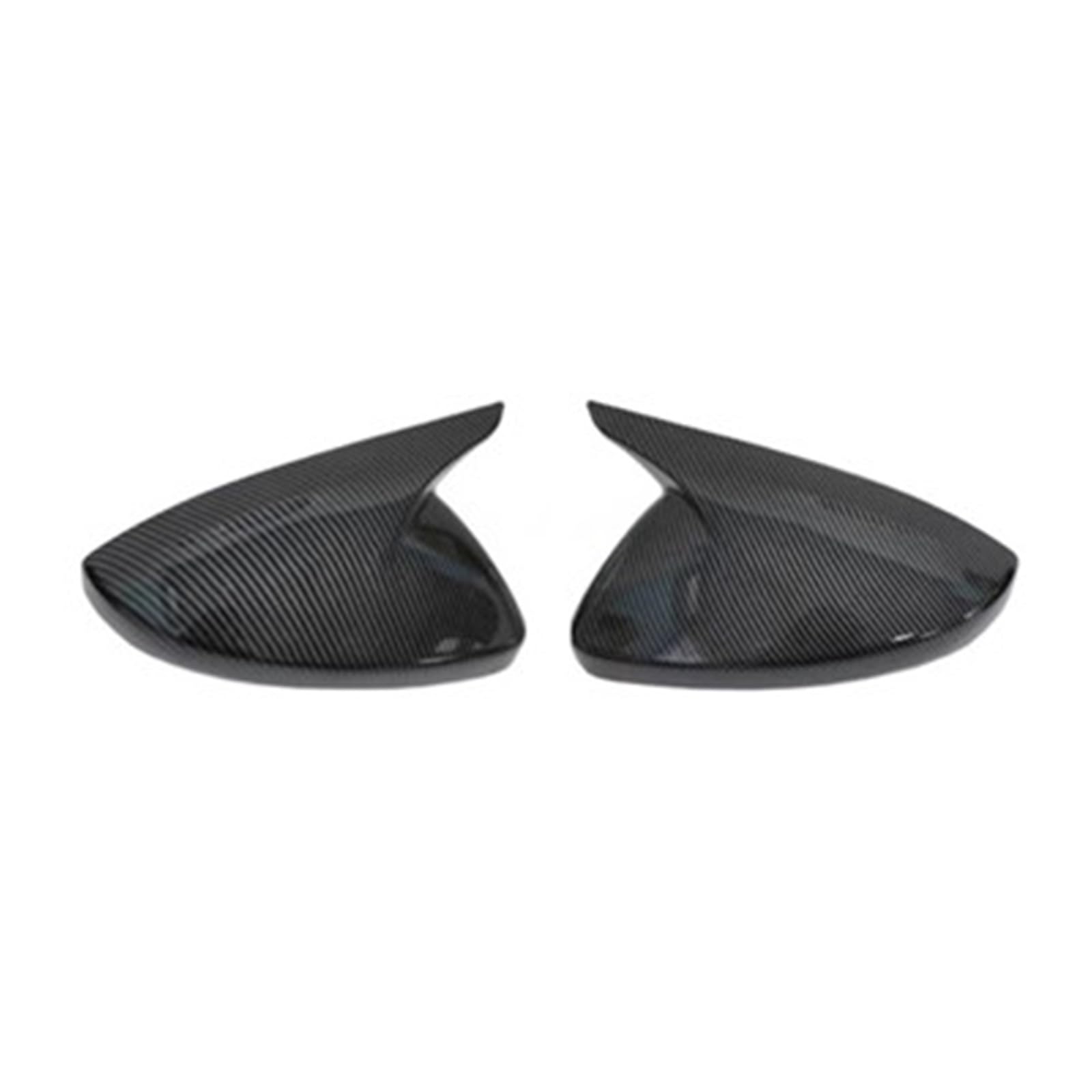 RAQXOLPB Seitenspiegel Regenschutz Kompatibel Mit Peugeot 2008 4008 5008 2020 2021 2022 2023 2023 Seitenrückspiegelkappe Spiegelabdeckung Autozubehör(Carbon Fiber) von RAQXOLPB
