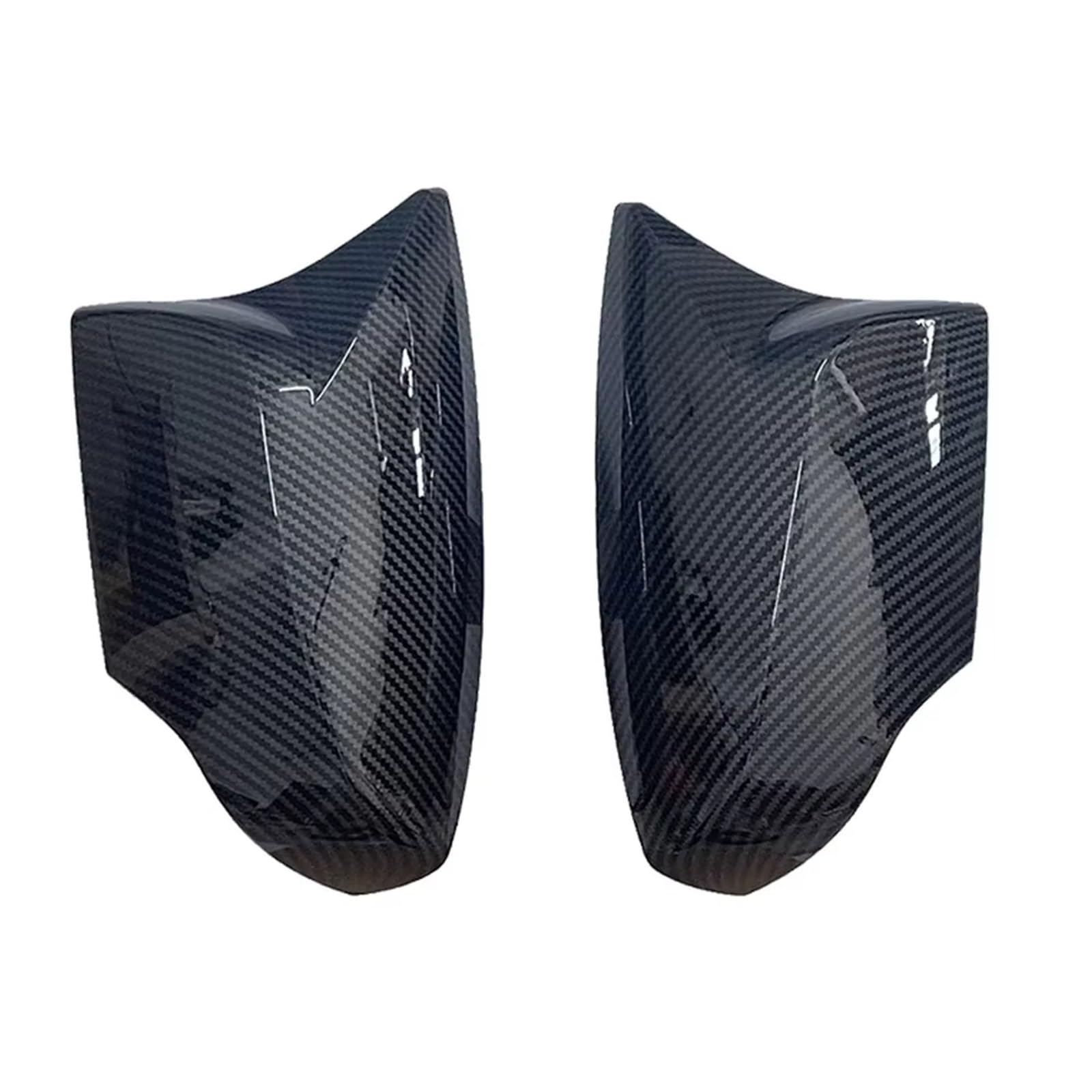 RAQXOLPB Seitenspiegel Regenschutz Kompatibel Mit Subaru Für XV 2013 2014 2015 Auto-Rückseitenspiegel-Abdeckungskappenaufkleber Außentür-Gehäuseverkleidungsschale ABS(Carbon Fiber) von RAQXOLPB