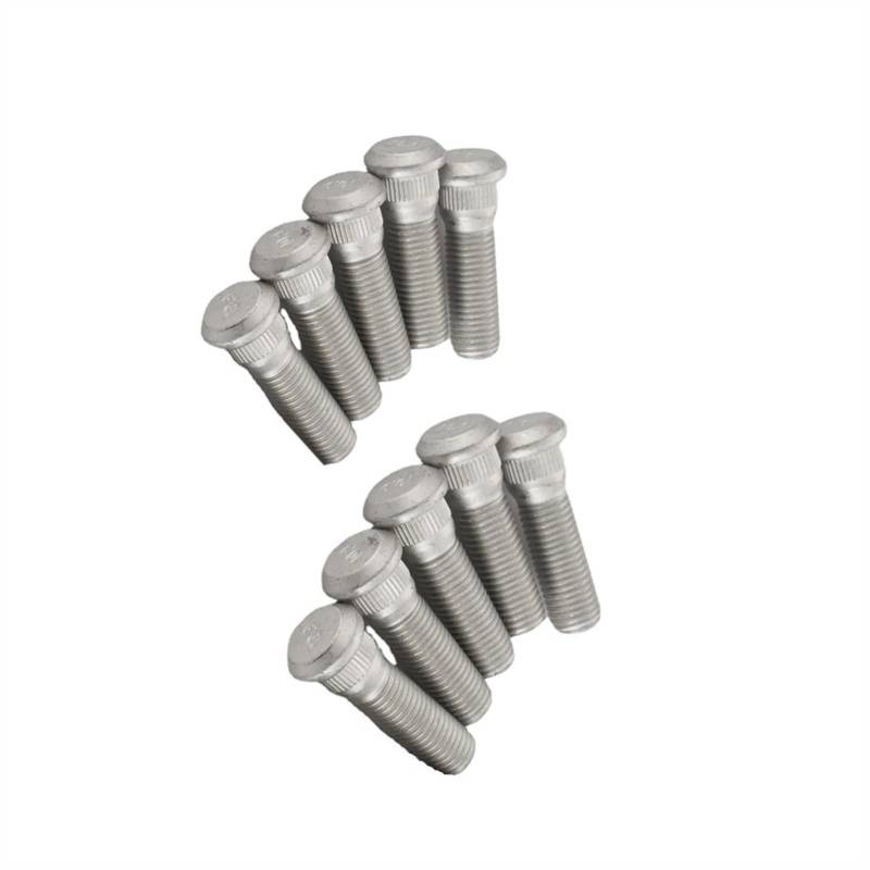 RAQXOLPB car radschrauben Kompatibel Mit Lexus Für LX470 LX570 Radschrauben Autoteile Radschraubenschlosssatz Radschrauben Autozubehör OEM: 9094202083 9094202077(53mm) von RAQXOLPB