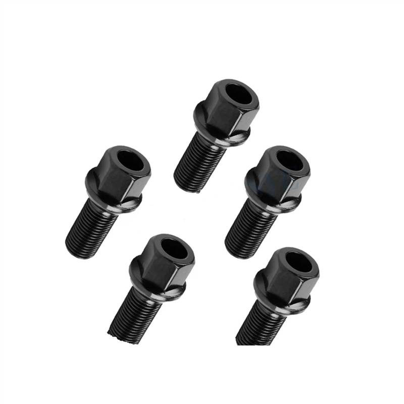 RAQXOLPB car radschrauben Kompatibel Mit VW Für Caddy 2004-2008 Stahlschrauben Autoteile Nabenschrauben Radschrauben Autoteile Radteile OEM:8D0601139D 8D0 601 139D von RAQXOLPB