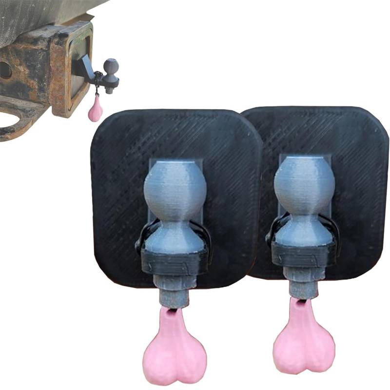 Schutzkappe Anhängerkupplung Anhängerkupplung Abdeckung Anhängerkupplung Schutzkappe Deichselabdeckung Anhängerkupplung Kugelkopf Für Anhänger PKW LKW RV (Pink, 12cm*7cm) von RARIHUOZY