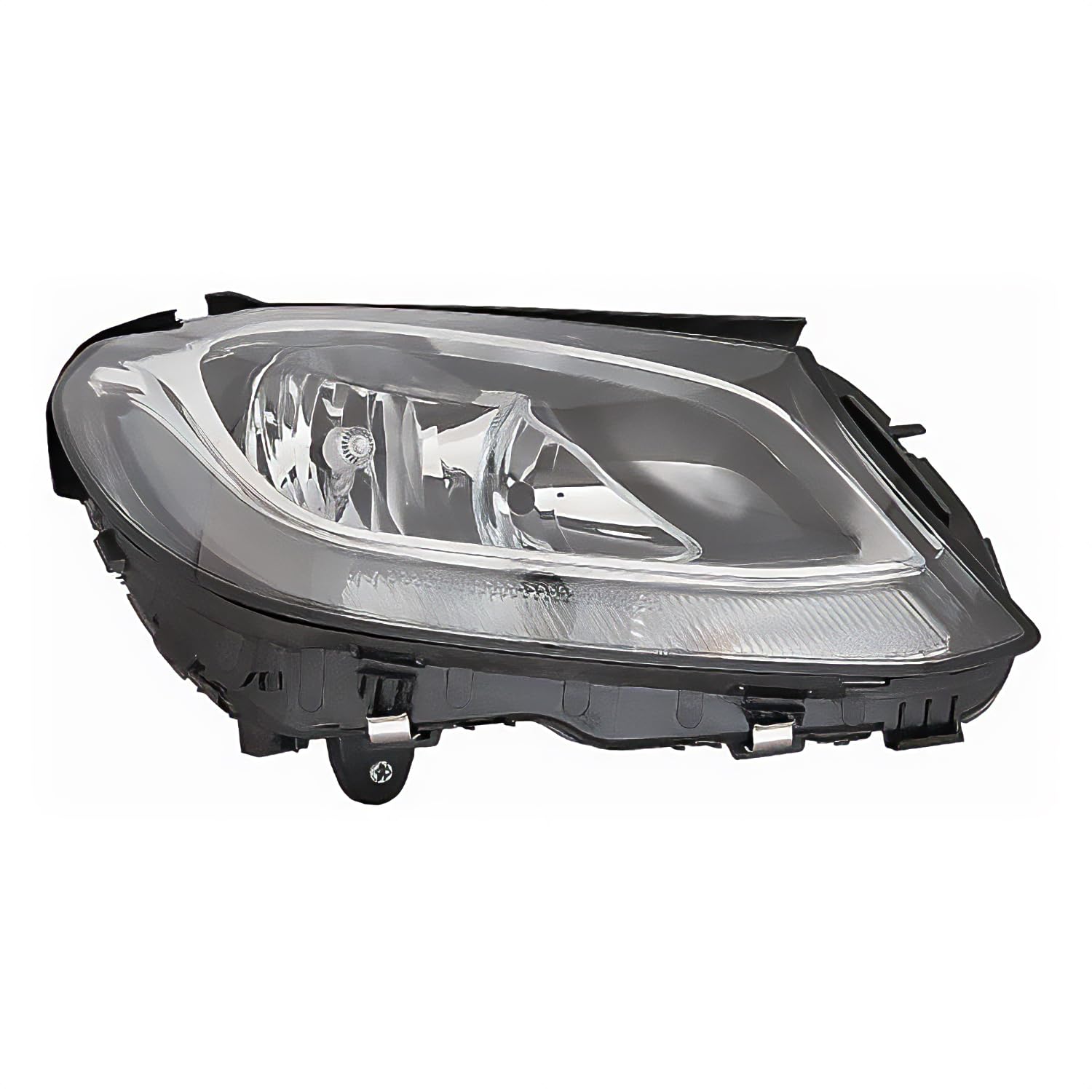 RAS RICAMBI AUTO STORE LED-Scheinwerfer rechts mit Motor und schwarzer Windschutzscheibe für Mercedes C-Klasse von RAS RICAMBI AUTO STORE