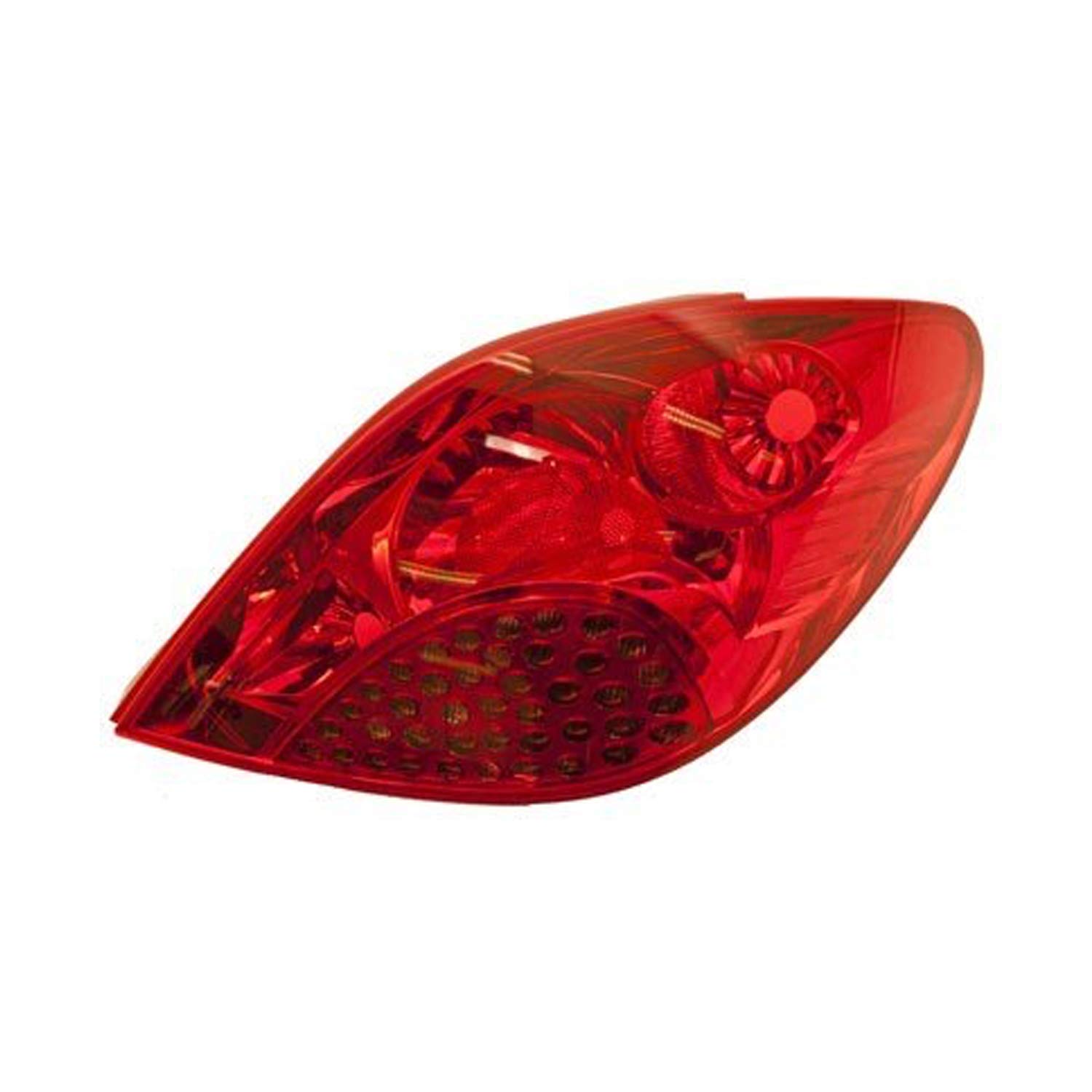 Ras Ricambi Auto Store Rücklicht rechts rot ohne Lampenfassung kompatibel mit Peugeot 207 Sport ab 04-2006 - Hohe Qualität von RAS RICAMBI AUTO STORE