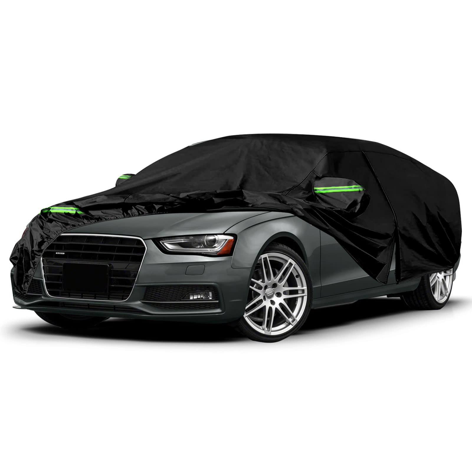 Autoabdeckung Wasserdicht Kompatibel mit 2006-2024 Audi A4 B8/8K B9/8W, Atmungsaktiv Vollgarage Autoplane für Regen Sonne Staub Schutz Auto Abdeckplane Abdeckung Autoabdeckung Wasserdicht Kompatibel mit 2006-2024 Audi A4 B8/8K B9/8W, Atmungsaktiv Vollgarage Autoplane für Regen Sonne Staub Schutz Auto Abdeckplane Abdeckung von RASHION