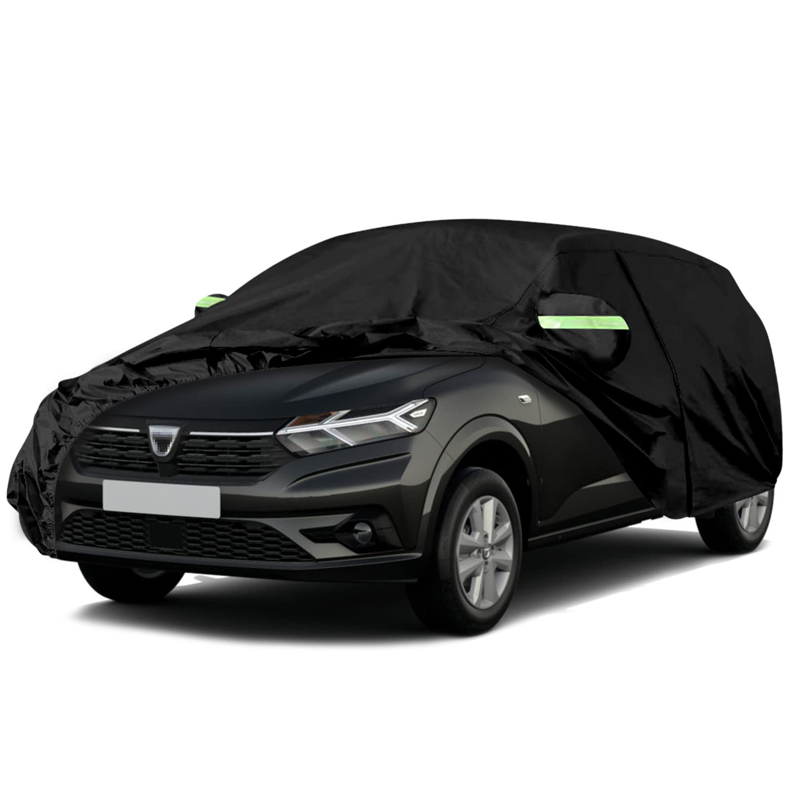 Autoabdeckung Wasserdicht Passend für 2008-2024 Dacia Sandero Access Essential Comfort, Atmungsaktiv Vollgarage Autoplane für Regen Sonne Staub Schutz Auto Abdeckplane Abdeckung Autoabdeckung Wasserdicht Passend für 2008-2024 Dacia Sandero Access Essential Comfort, Atmungsaktiv Vollgarage Autoplane für Regen Sonne Staub Schutz Auto Abdeckplane Abdeckung von RASHION