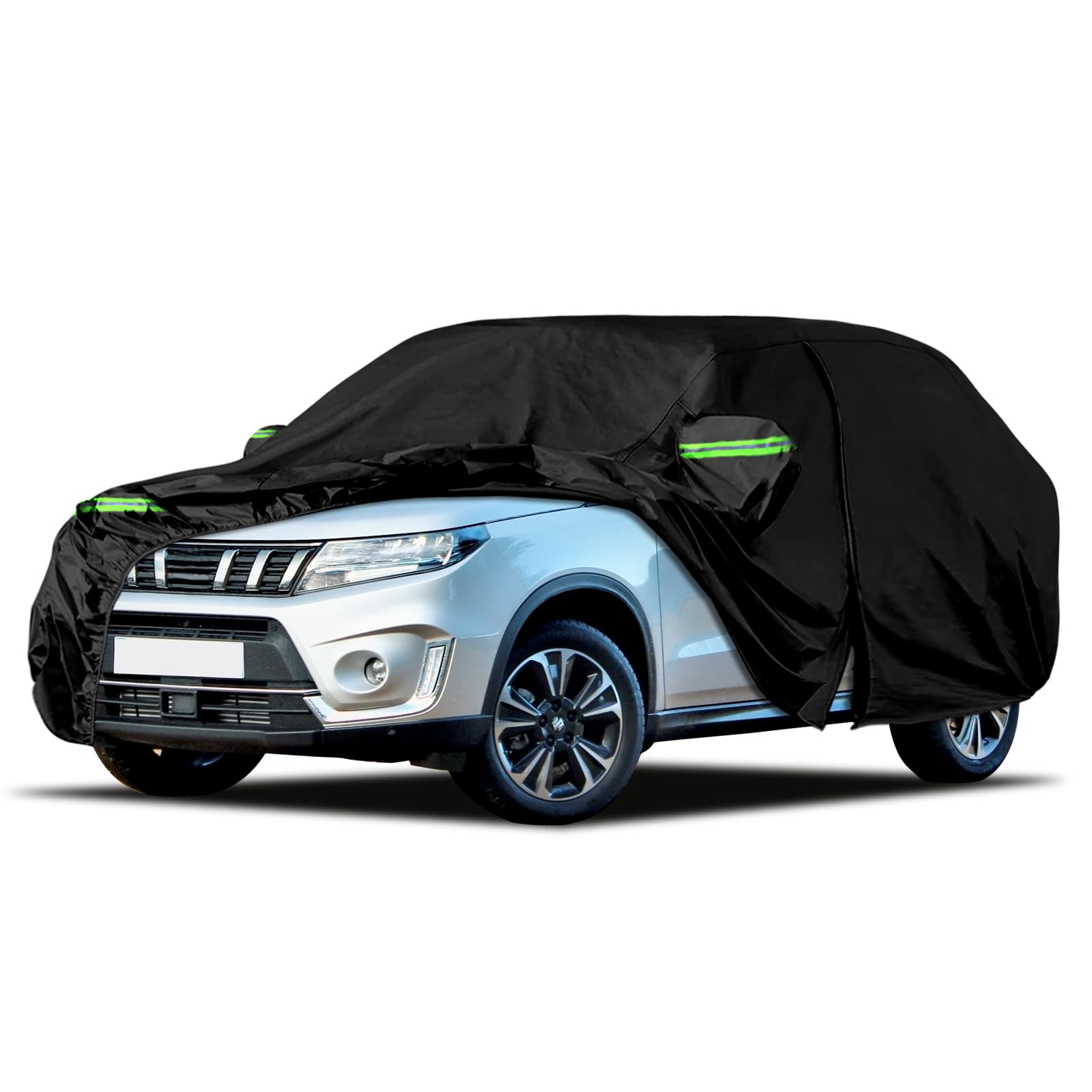Autoabdeckung Wasserdicht Passend für Suzuki Vitara 2015-2025, Atmungsaktiv Vollgarage Autoplane für Regen Sonne Staub Schutz Auto Abdeckplane Abdeckung Autoabdeckung Wasserdicht Passend für Suzuki Vitara 2015-2025, Atmungsaktiv Vollgarage Autoplane für Regen Sonne Staub Schutz Auto Abdeckplane Abdeckung von RASHION