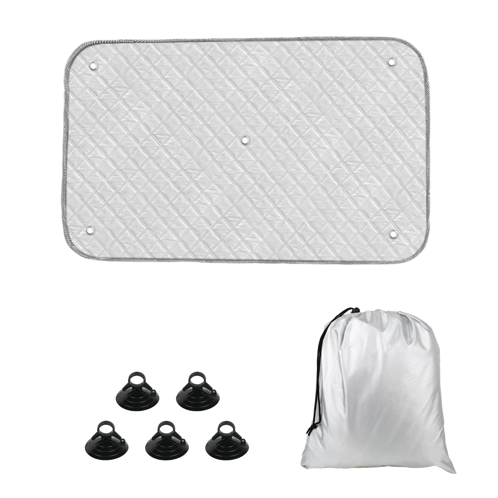 Sonnenschutz Kompatibel mit Ford Transit Custom (SWB) 2012-2025 für Schiebetür Thermomatte Auto Innen Sonnenblende von RASHION