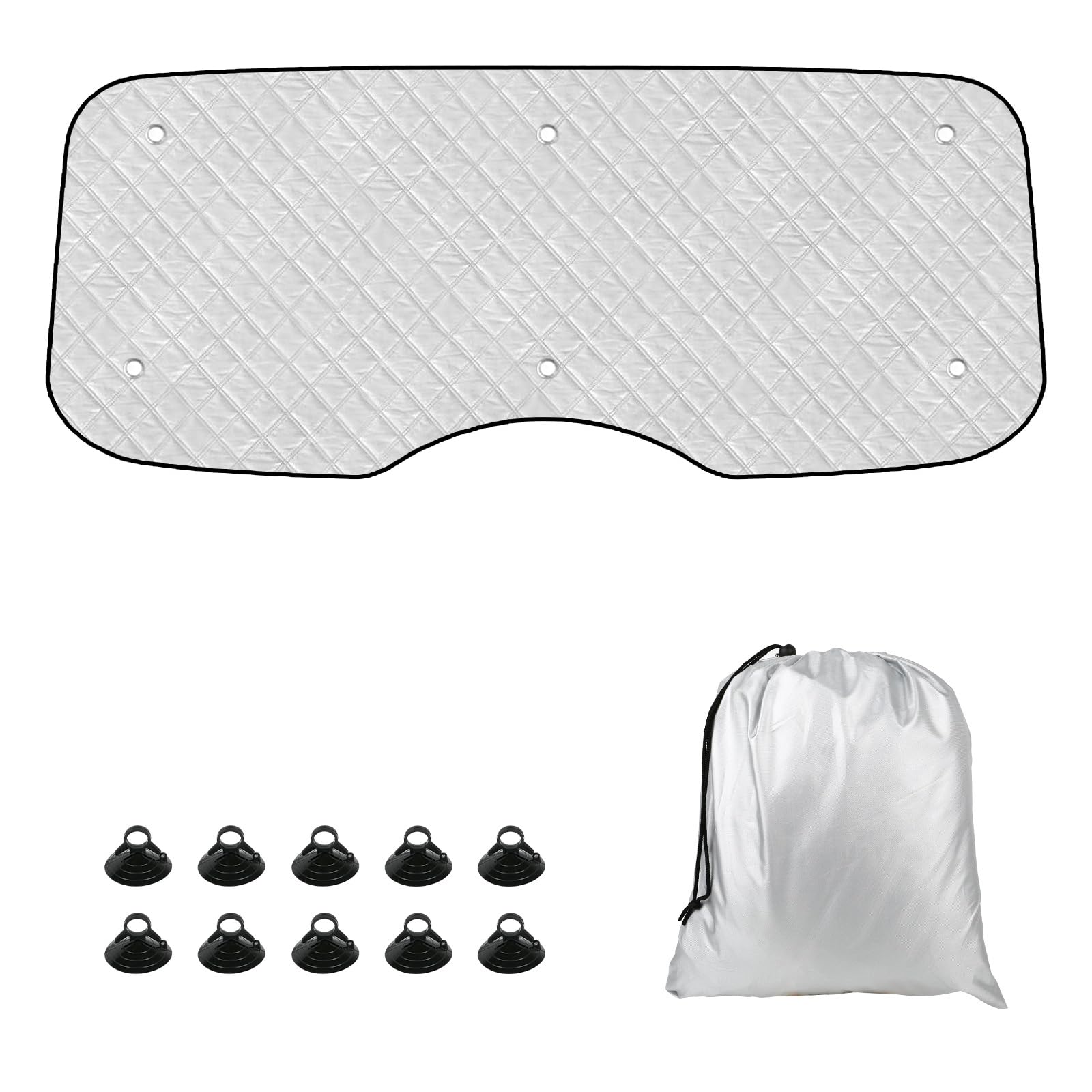 Sonnenschutz Kompatibel mit Mercedes Vito W447 2014-2025 für Heckklappe Thermomatte Auto Innen Sonnenblende Sonnenschutz Kompatibel mit Mercedes Vito W447 2014-2025 für Heckklappe Thermomatte Auto Innen Sonnenblende von RASHION