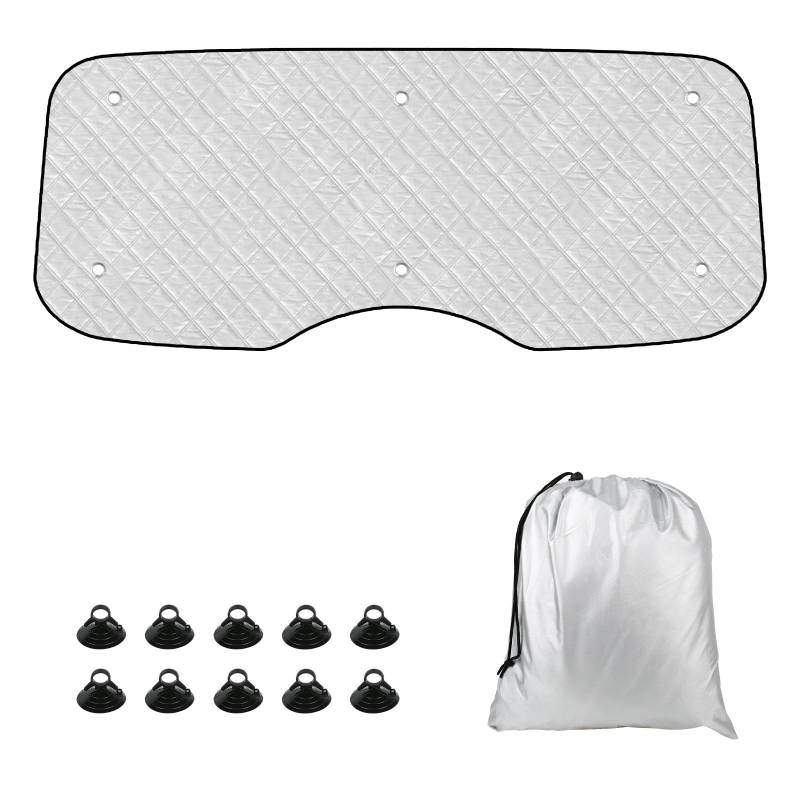 Sonnenschutz Kompatibel mit Mercedes Vito W447 2014-2025 für Heckklappe Thermomatte Auto Innen Sonnenblende von RASHION