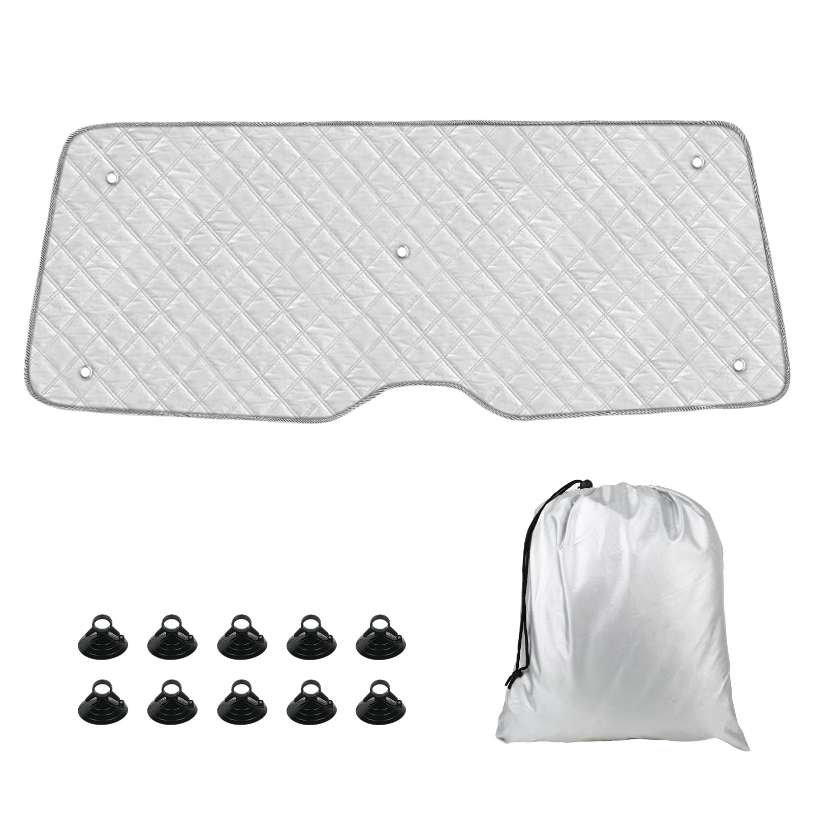 Sonnenschutz Kompatibel mit VW T5 T6 2003-2024 für Heckklappe Thermomatte Auto Innen Sonnenblende Sonnenschutz Kompatibel mit VW T5 T6 2003-2024 für Heckklappe Thermomatte Auto Innen Sonnenblende von RASHION