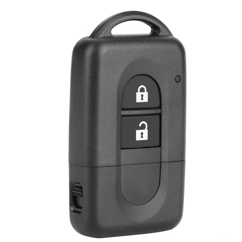 2 Taste ABS Car Remote Flip Key FOB-Hülle Langlebige Verschleißfest-Deckungsschale für Micra X-Trail Qashqai Hinweis [Ersatz für Autoschlüssel] von RASTKY