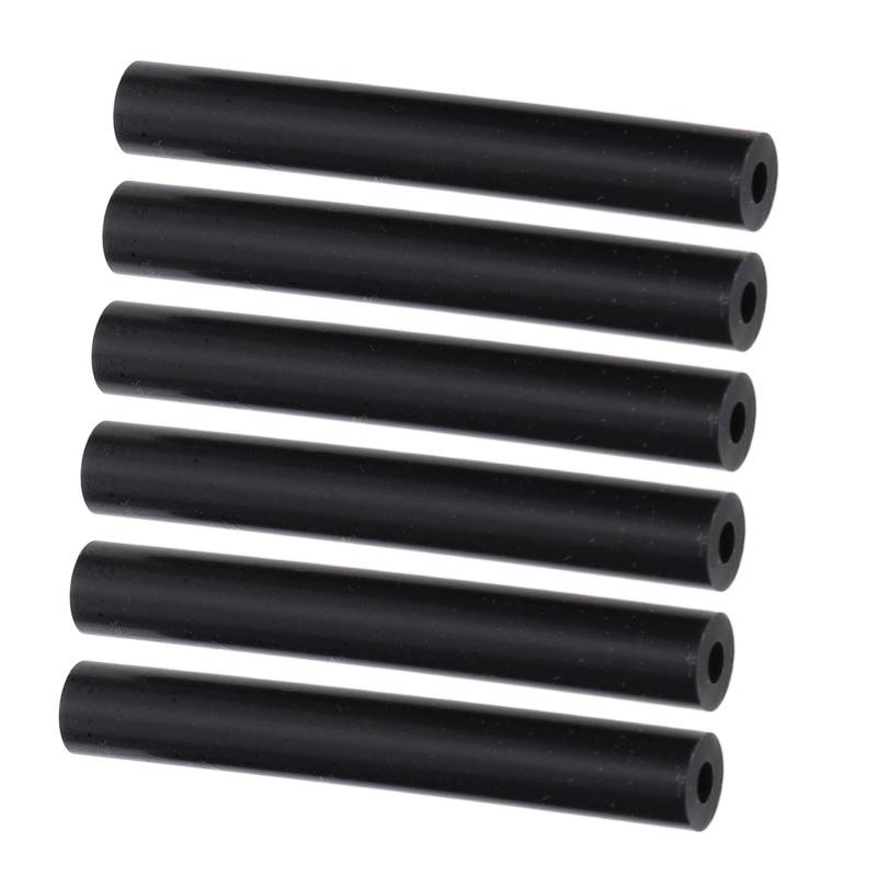 6PCS Sun Visor Reparaturrohre Easy Installation Gummi Kit Ersatz JK 2007-2017 von RASTKY