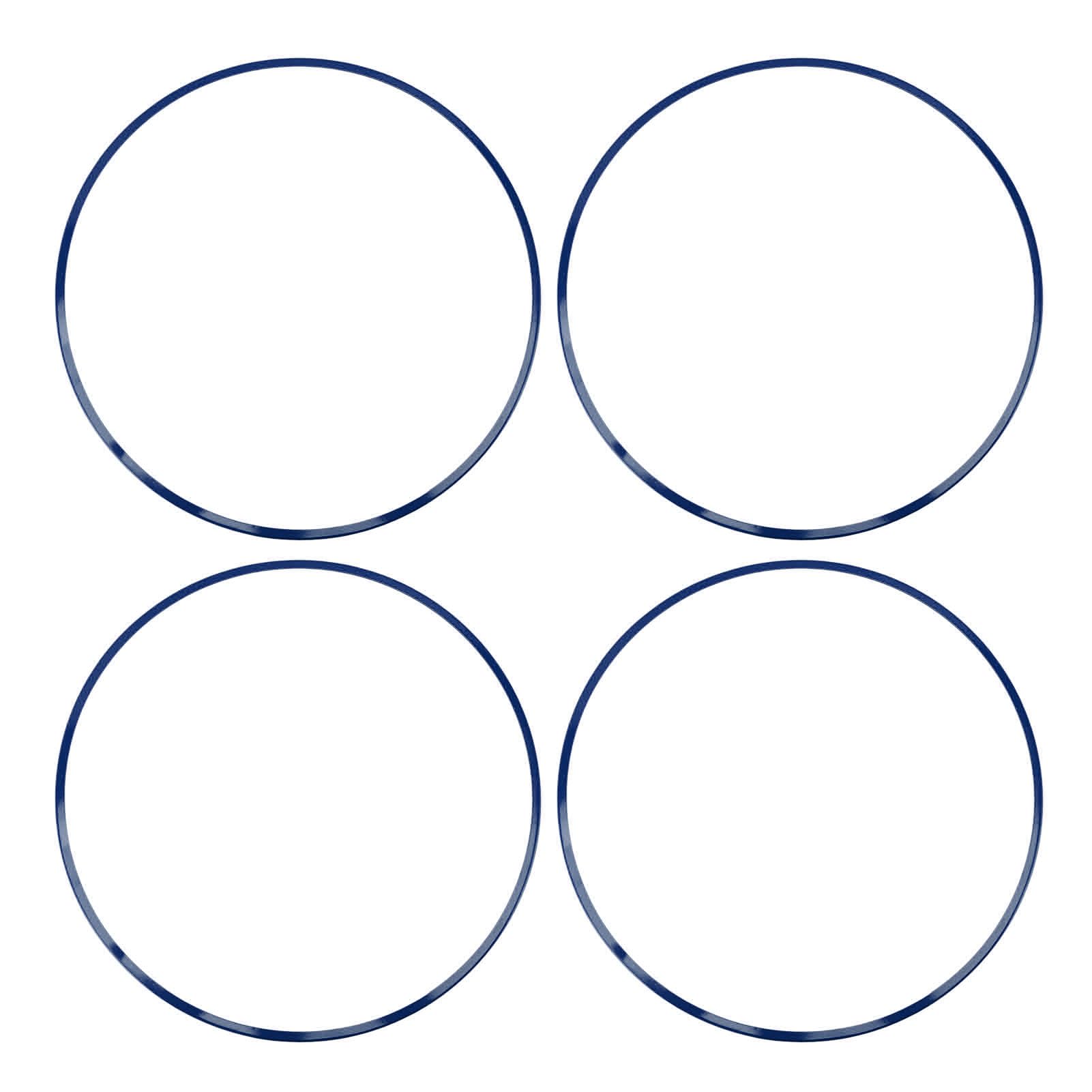 Aluminiumlegierung 16 -Zoll -Randschutzbeschützer, Einfache Selbstklebende Installation Modische und Langlebige Felgenwächter für Alle Fahrzeuge mit Flachen Radkanten (Blue) von RASTKY