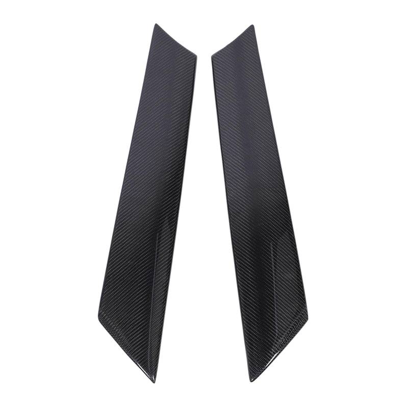 Eine Säulenverkleidung, Carbonfaserstil 2PCS-Postverkleidung für R55 R56 R57 51137272584, Leichtes ABS-Material, Einfache Installation, Fits R55 Fließheck 2007-2013, R56 Base von RASTKY