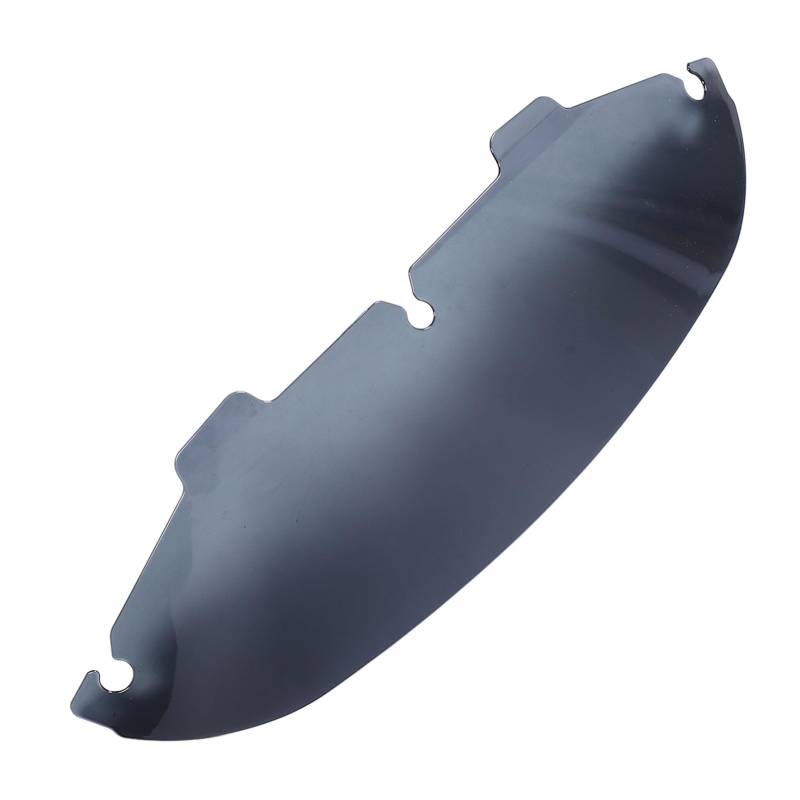Einstellbare Motorrad -Windschutzscheibenerweiterung, Robustes Acrylmaterial, Reduzieren Sie Windgeräusche, Verbessern Sie das Fahrerlebnis, für und Rauchgrau und Rauchgrauen von RASTKY