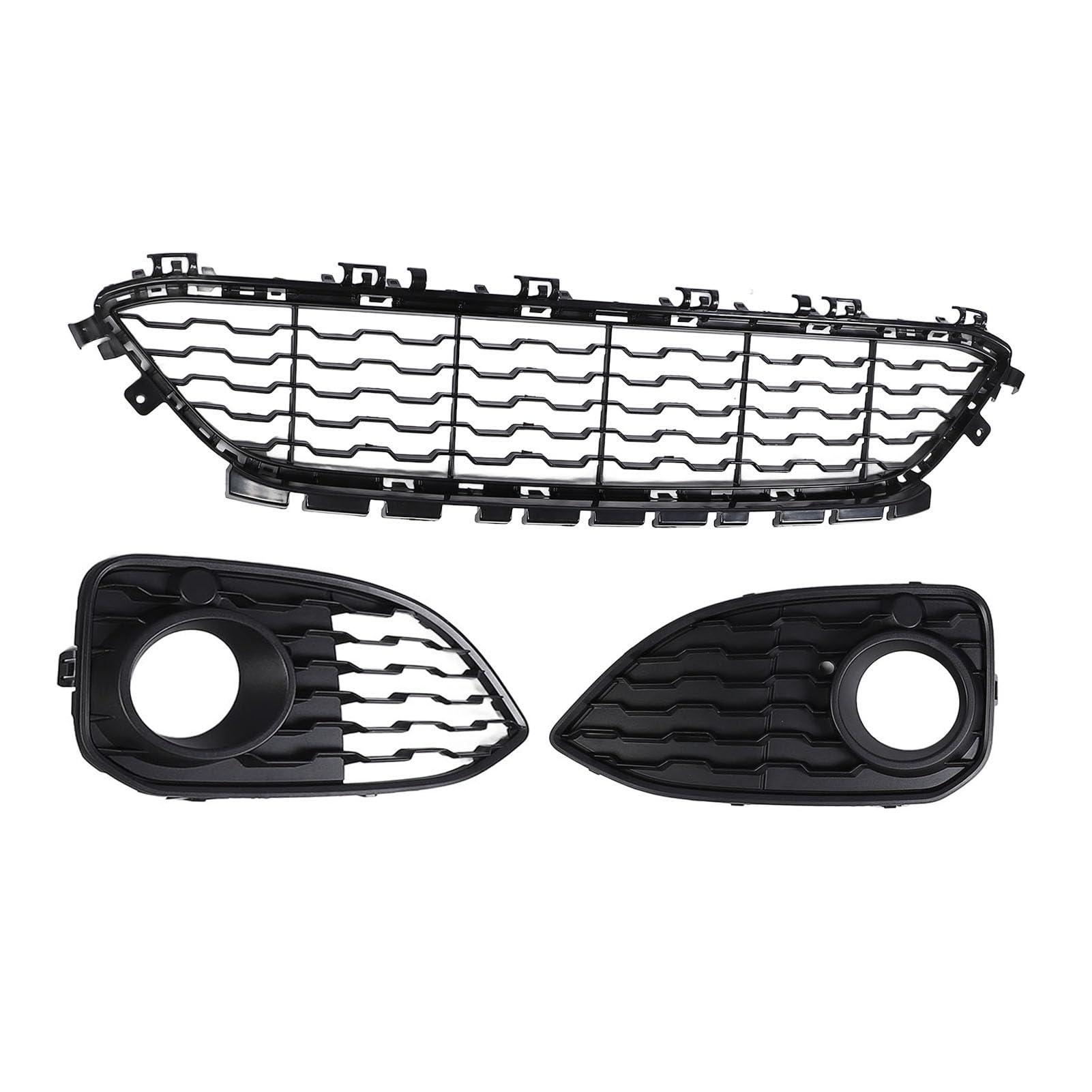 Front Stoßstange Unter Gitter und Nebels Chein Werfer Abdeckungen Kit 51118060284 für 1er F20 F21 LCI M Sports 2015-2019 -Installation Front Stoßstange Unter Gitter und Nebels Chein Werfer Abdeckungen Kit 51118060284 für 1er F20 F21 LCI M Sports 2015-2019 -Installation von RASTKY