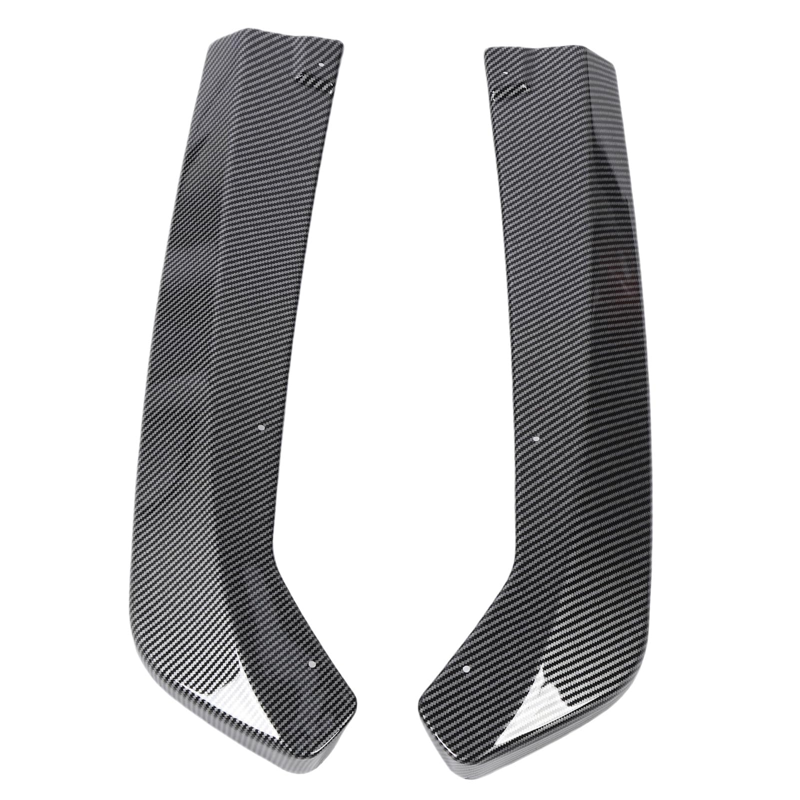 Heck Stoßfänger Lippendiffusor Stilvoller Look Heck Stoßfänger Splitter Spoiler für WRX STI VB 2022+ (Kohlefaser-Stil) von RASTKY