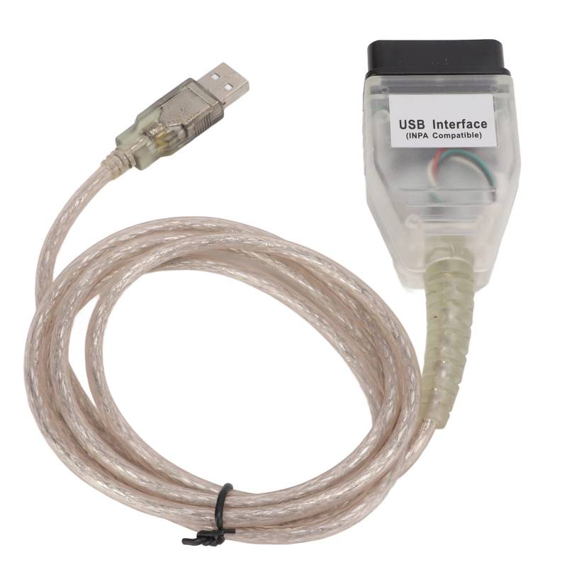 K+DCAN OBD2 Scan -Diagnose -Tool USB -Schnittstelle mit CD -Installation für 3 Serien E46 E83 E90 Benutzer von RASTKY