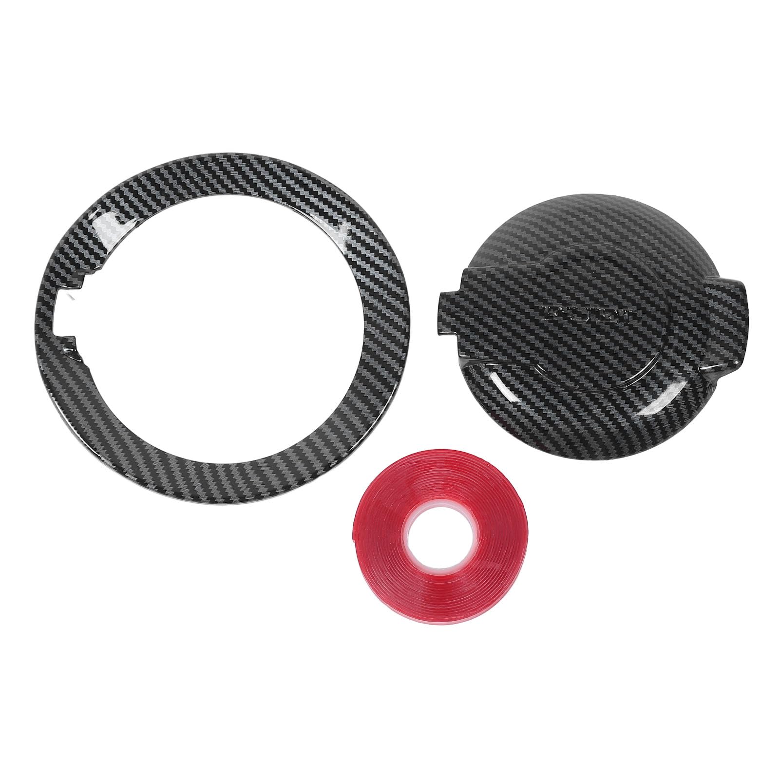 Kraftstofffüllertürbecken Kit 68250120AA, ABS -Material -Benzinkappe, High -End -Sport -Dekorationsstil, Zweiseitige Klebebandinstallation, Schutzbarriere Gegen Kratzer und Kraftstofffüllertürbecken Kit 68250120AA, ABS -Material -Benzinkappe, High -End -Sport -Dekorationsstil, Zweiseitige Klebebandinstallation, Schutzbarriere Gegen Kratzer und von RASTKY