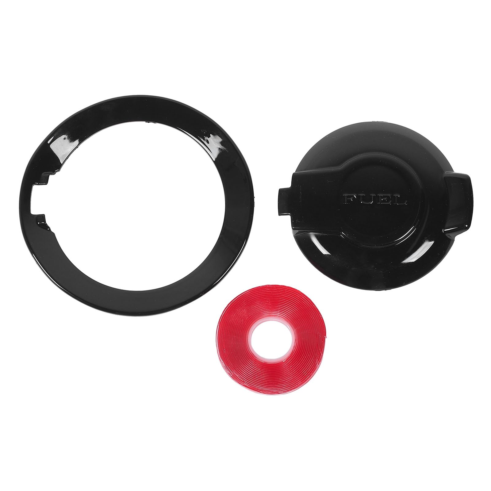 Kraftstofffüllertürbecken Kit 68250120AA, ABS -Material -Benzinkappe, High -End -Sport -Dekorationsstil, Zweiseitige Klebebandinstallation, Schutzbarriere Gegen Kratzer und Kraftstofffüllertürbecken Kit 68250120AA, ABS -Material -Benzinkappe, High -End -Sport -Dekorationsstil, Zweiseitige Klebebandinstallation, Schutzbarriere Gegen Kratzer und von RASTKY