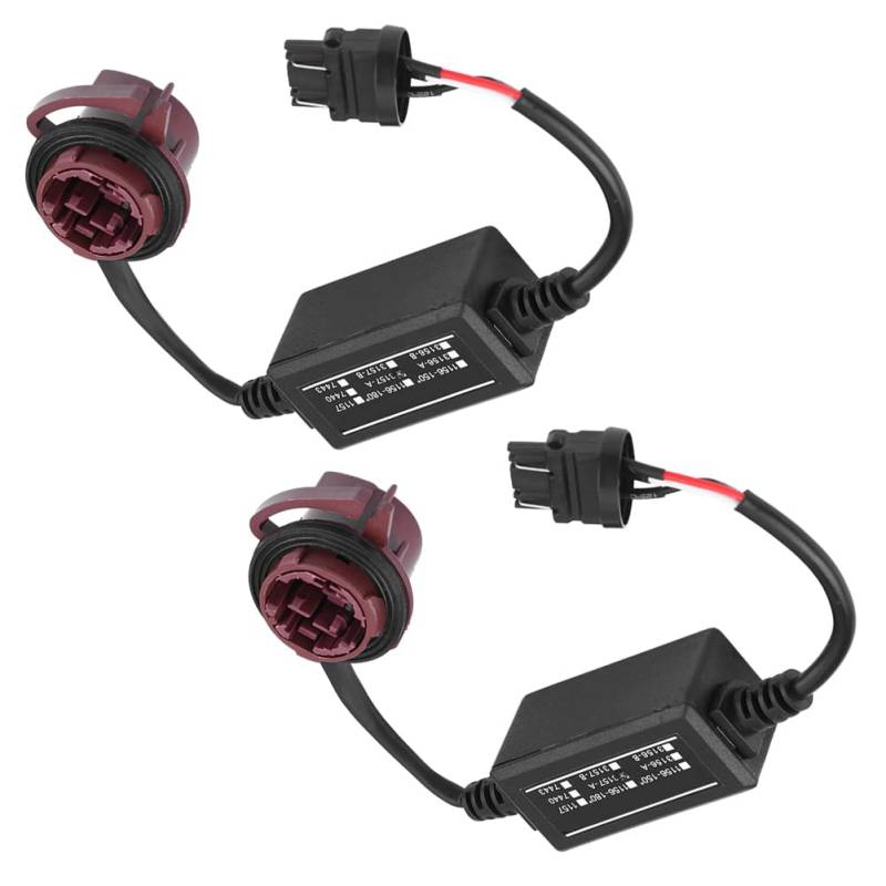 LED -Decoderadapter von 2 Langlebigen PCs Zum Abbrechen des Blinkens und Canbus für LED -Leuchten von RASTKY