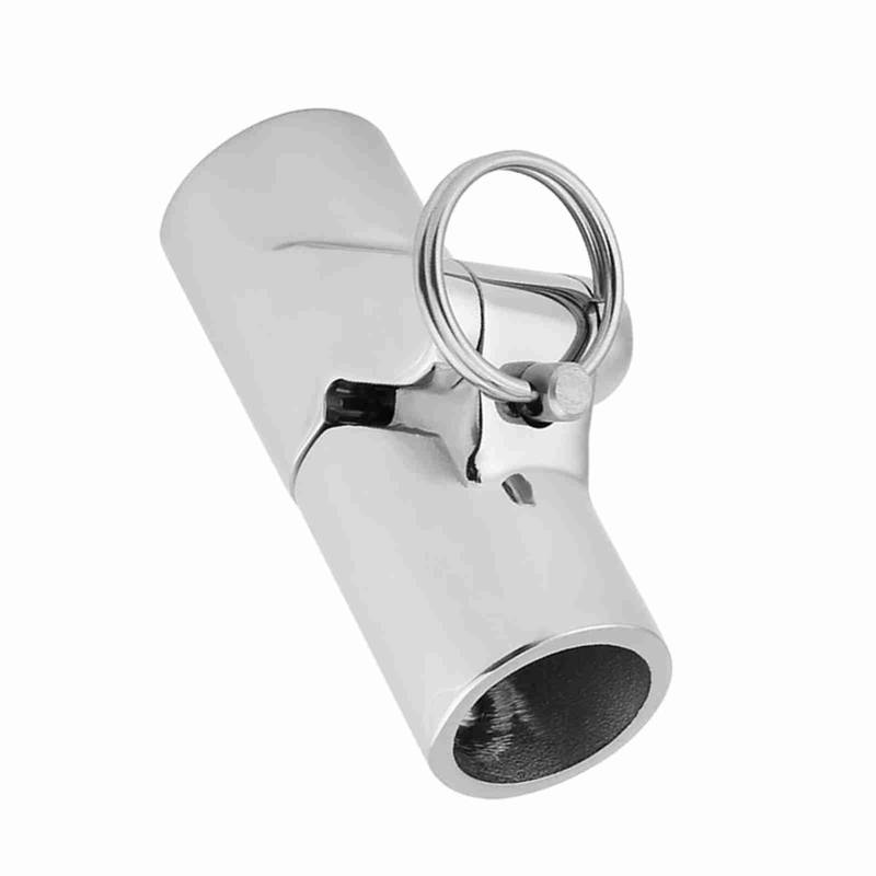Marine-Edelstahl-Klapp-Schwenk-Rohr-Steck Verbinder-Boot-Hardware-Ausstattung für Sonnen überdachungen Bimini (22 mm Durchmesser) von RASTKY