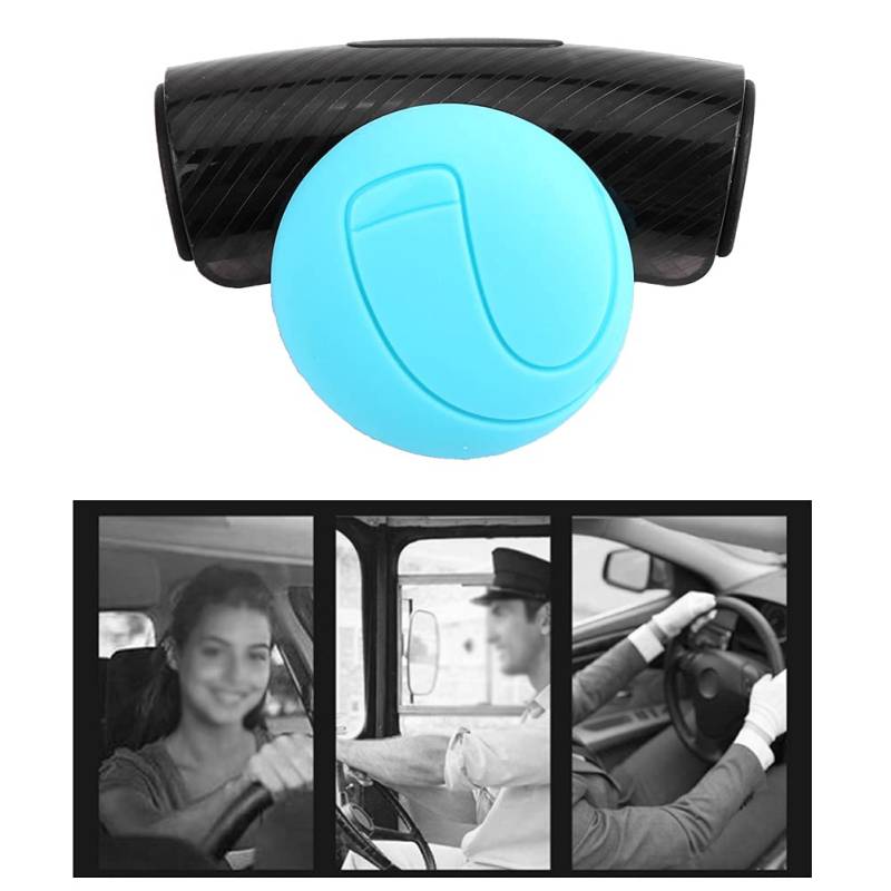Mode -Modedesign für das Lenkrad für Glatte Richtung, Universeller Lenkradball für Anfänger und Weibliche Fahrer (BLUE) von RASTKY