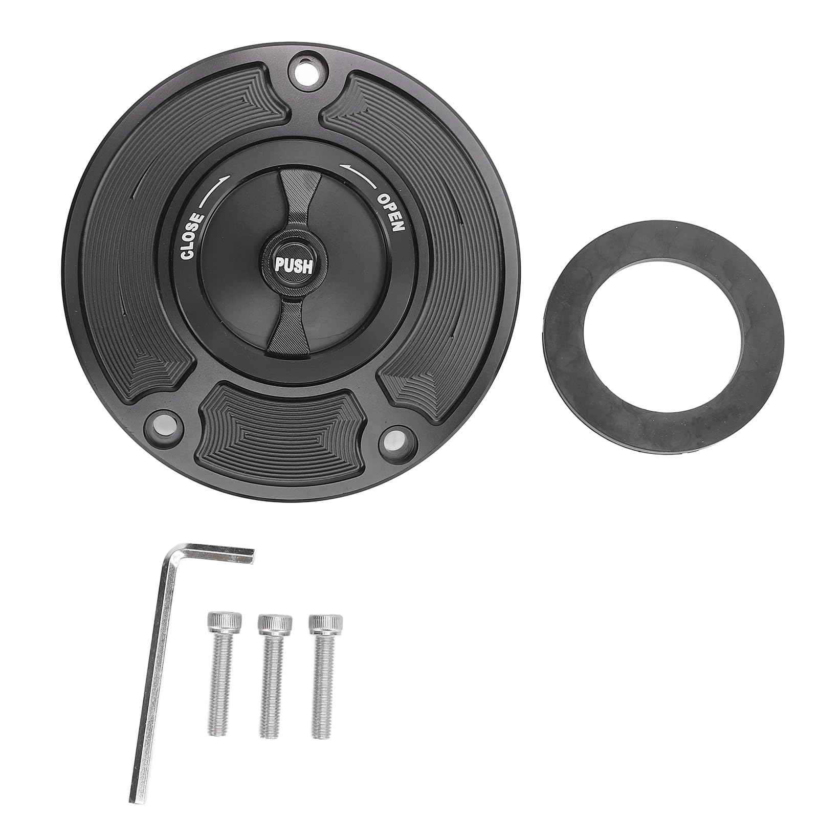 Motorrad-Kraftstofftankabdeckung Schwarzgaskappe Ersatz für Z750R 2011-2012 für ZZR1200 2002-2005 Motorrad-Kraftstofftankabdeckung Schwarzgaskappe Ersatz für Z750R 2011-2012 für ZZR1200 2002-2005 von RASTKY